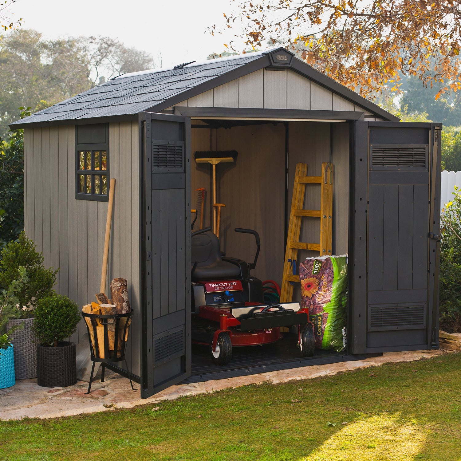 KETER - Casetta da giardino Oakland 759 - h242x287x230 cm